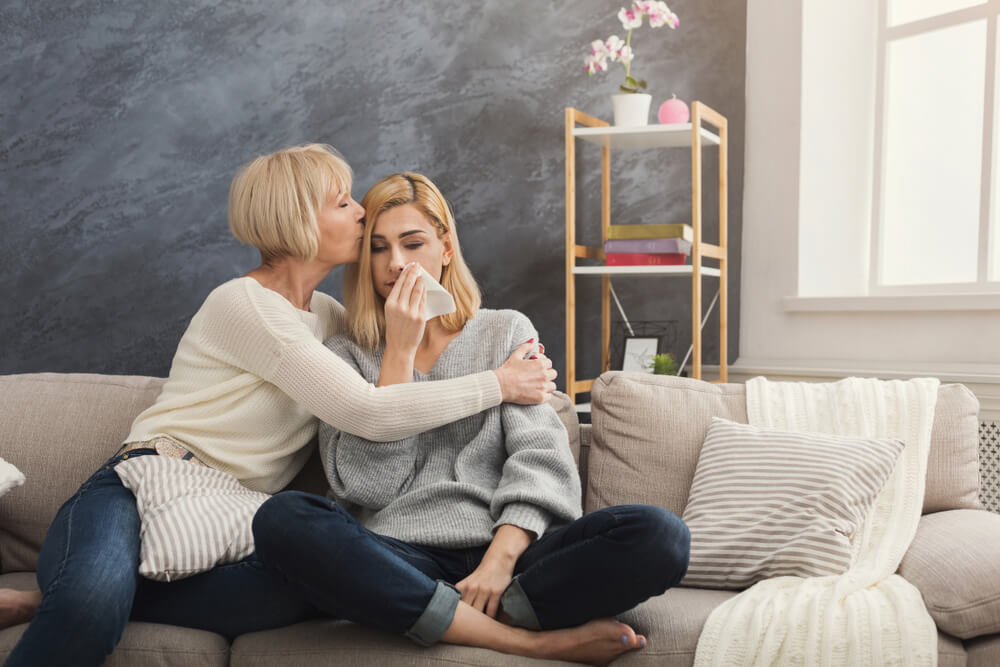 나도 공감한다고 하며 위로해주는 모습