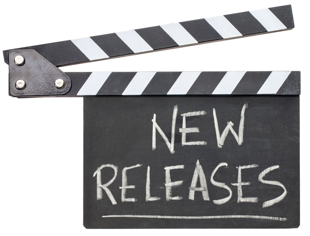 새로운 영화가 나왔음을 암시하는 그림