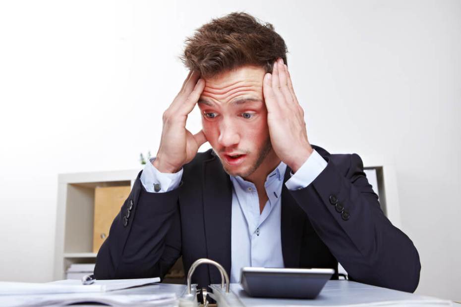 정신 없이 바쁜 직장인