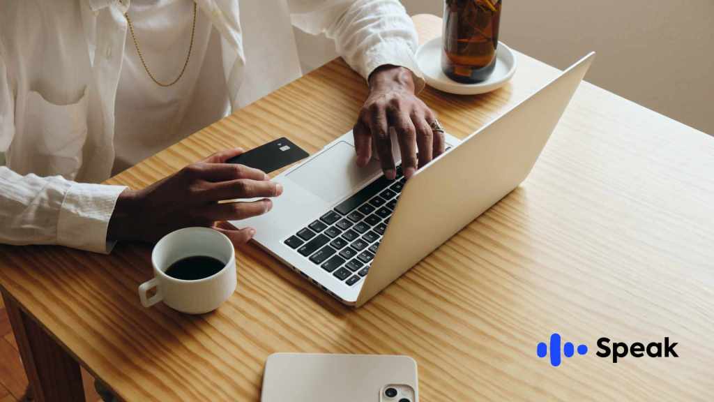 Imagen de usuario en un sitio web, "Cancelar Suscripción de Prueba Speak"