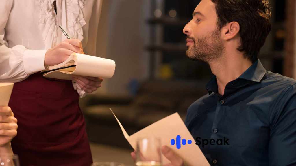 Como pedir comida en ingles